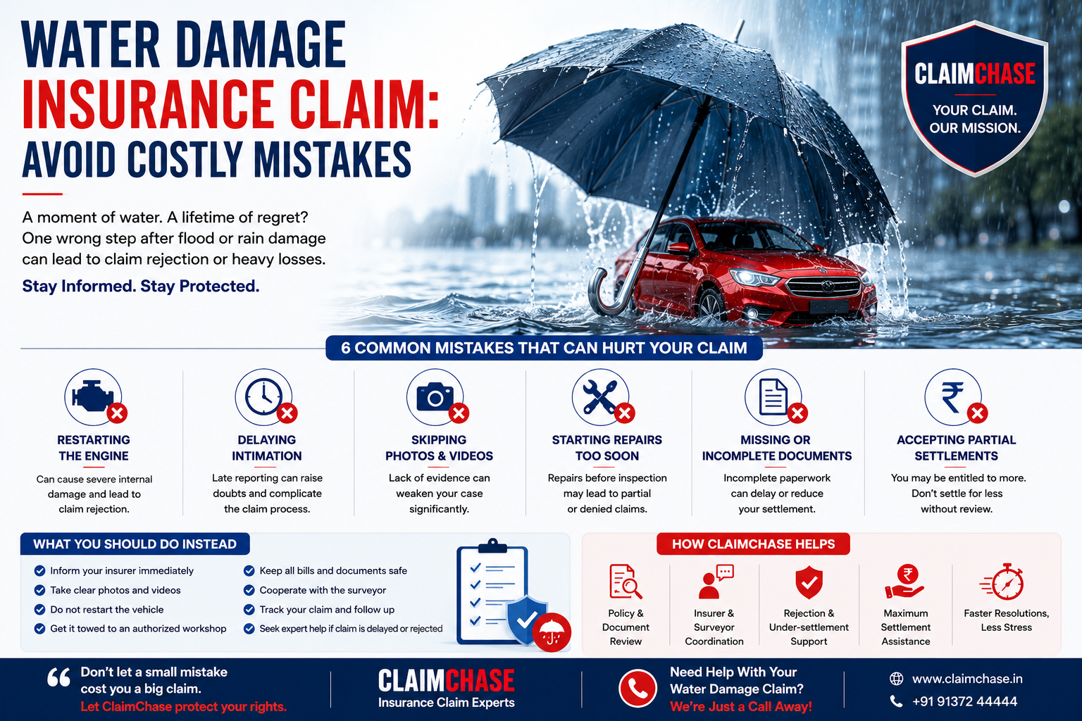 Water Damage Insurance Claim: Avoid Costly Mistakes
